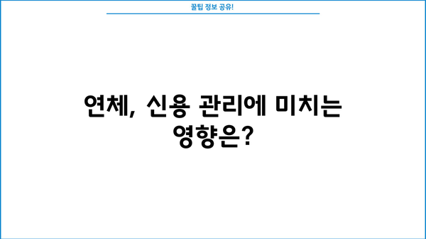 대출 연체 조회| 내 연체 정보 확인 및 해결 방법 | 연체 조회, 연체 해결, 신용 관리, 대출 정보